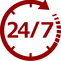 Available 24 hours a day, 365 days a year