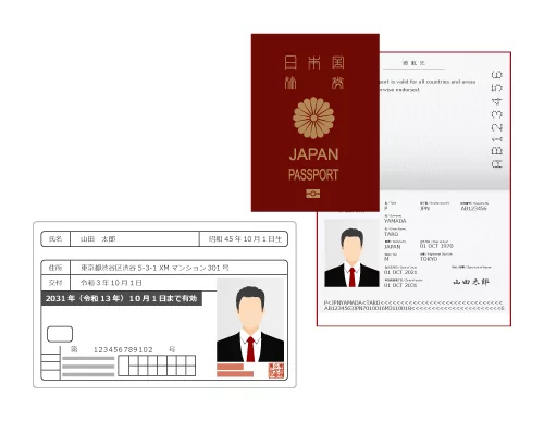 Driver's license, passport, etc.