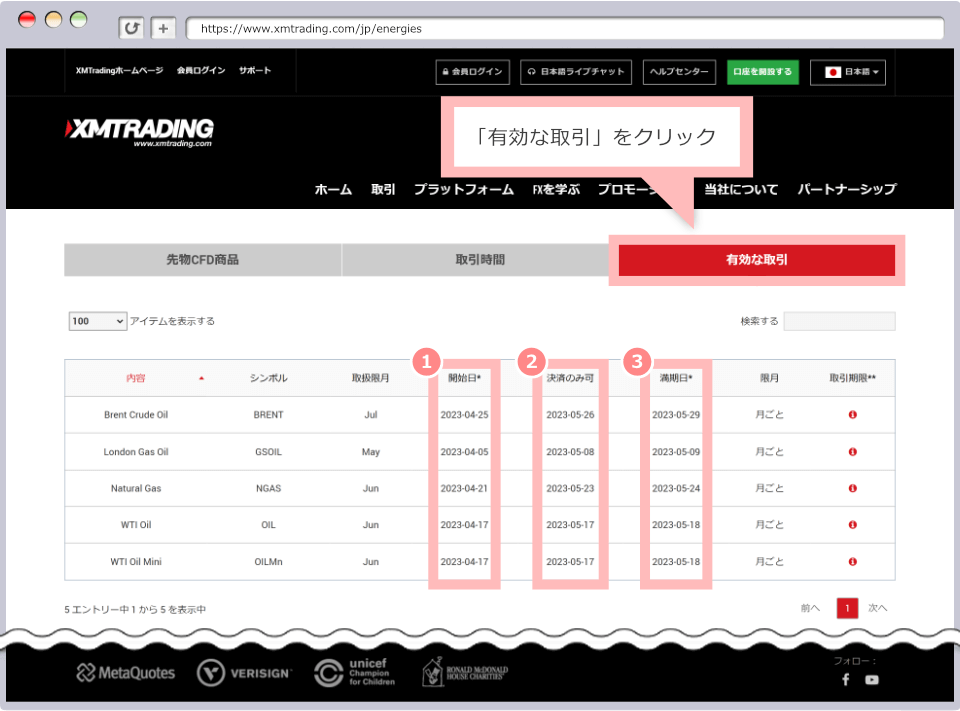 Click on "Valid Transactions"