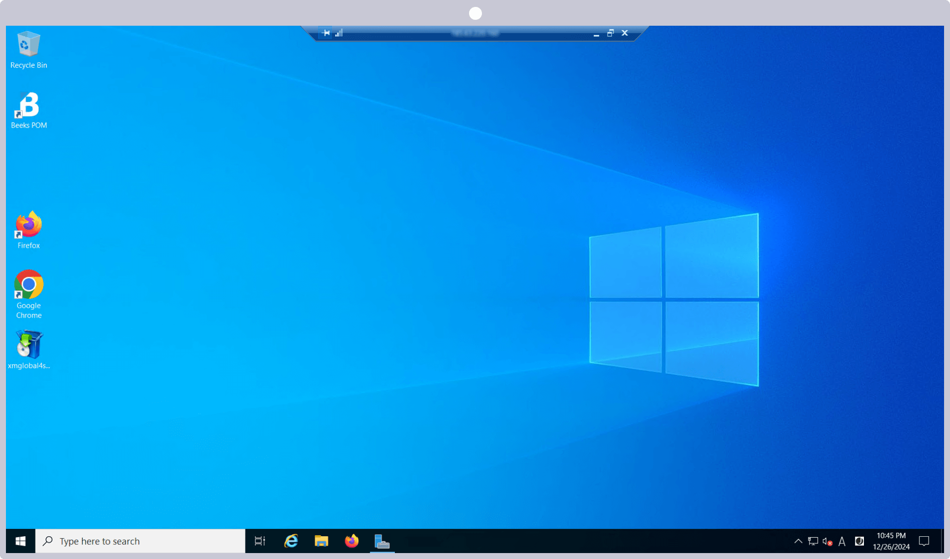 Log in to VPS successfully